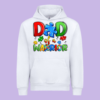 Dad Of A Warrior Urban Hoodie Designed By Artiststas