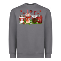 Storm coffee cups lady bug with daisies Heavyweight Sweatshirt - texasbilliewilder