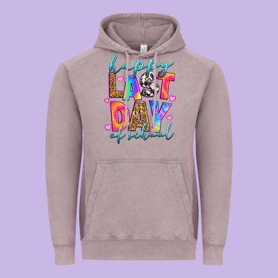Vintage Hoodie happy last day of school