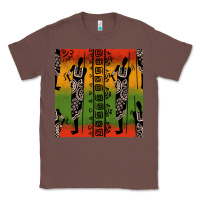 Chestnut african silhouette seamless pattern Classic Tee - BundleAndBundleShop