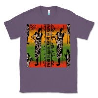 Lavender african silhouette seamless pattern Classic Tee - BundleAndBundleShop