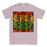 Lilac african silhouette seamless pattern Classic Tee - BundleAndBundleShop