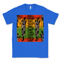 True Royal african silhouette seamless pattern Classic Tee - BundleAndBundleShop