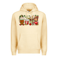 Pina Colada elf coffee cups Premium Hoodie - MaliasSmallBusiness