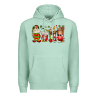 Seafoam elf coffee cups Premium Hoodie - MaliasSmallBusiness