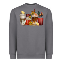 Storm coffee cups rooster Heavyweight Sweatshirt - texasbilliewilder