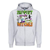 Support Your Local Witches Zipper Hoodie | Teevron
