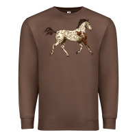 Chestnut Appaloosa Horse Premium Sweatshirt - LillyAllenDesigns