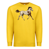 Lemon Appaloosa Horse Premium Sweatshirt - LillyAllenDesigns