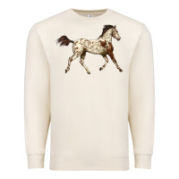 Sandshell Appaloosa Horse Premium Sweatshirt - LillyAllenDesigns