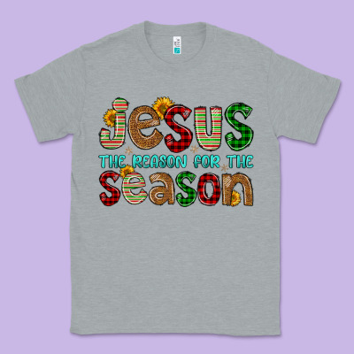 Jesus The Reason For The Season Classic Tee Designed By Fadigitalartstudio