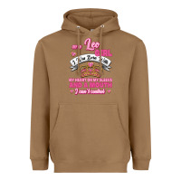 Toasted Coconut As A Leo Girl I Was Born With My Heart On My Sleeve And A Mouth Heavyweight Hoodie - Jasminsmagicworld