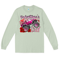 Valentines Day Monster Truck Long Sleeve Tee | Teevron