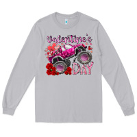 Moon Dust valentines day monster truck Long Sleeve Tee - RacoonDesign