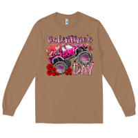 Toasted Coconut valentines day monster truck Long Sleeve Tee - RacoonDesign
