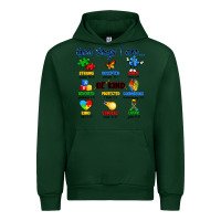 Forest Green god says i am autism Urban Hoodie - Artiststas