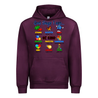 Mauve Wine god says i am autism Urban Hoodie - Artiststas
