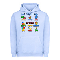 Pigment Grape Ice god says i am autism Urban Hoodie - Artiststas