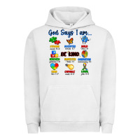 Pigment Lunar Rock god says i am autism Urban Hoodie - Artiststas