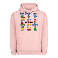 Pigment Salmon god says i am autism Urban Hoodie - Artiststas