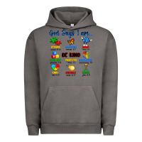 Pigment Tornado god says i am autism Urban Hoodie - Artiststas