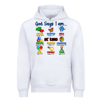 White god says i am autism Urban Hoodie - Artiststas