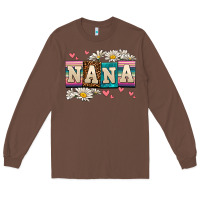 Chestnut daisy nana Long Sleeve Tee - AdoDesignShop