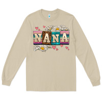 Mushroom daisy nana Long Sleeve Tee - AdoDesignShop