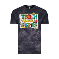 Cloud Black teach love inspire Vintage Tee - texasbilliewilder