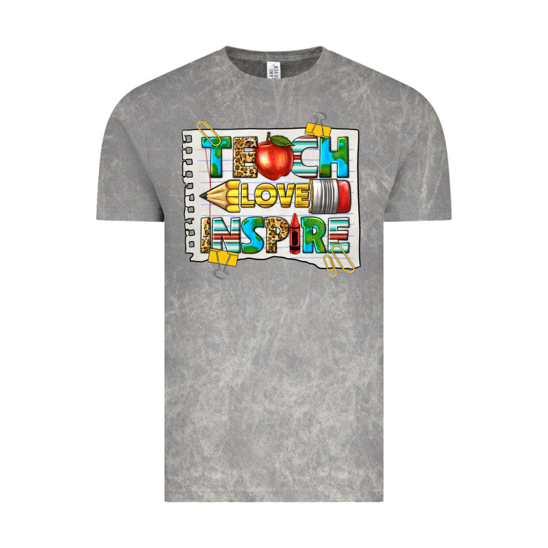 Teach Love Inspire Vintage Tee by texasbilliewilder | Teevron