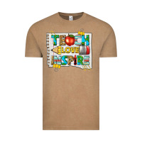 Vintage Coffee teach love inspire Vintage Tee - texasbilliewilder