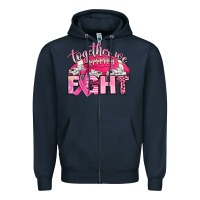 Navy together we fight Zipper Hoodie - Artiststas