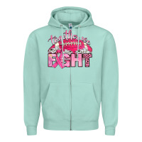 Seafoam together we fight Zipper Hoodie - Artiststas