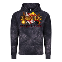 Cloud Black diamonds are a girls best friends Vintage Hoodie - RanaPortraitStore