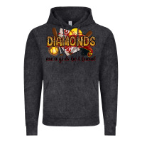 Vintage Black diamonds are a girls best friends Vintage Hoodie - RanaPortraitStore