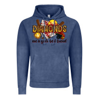 Vintage Denim diamonds are a girls best friends Vintage Hoodie - RanaPortraitStore