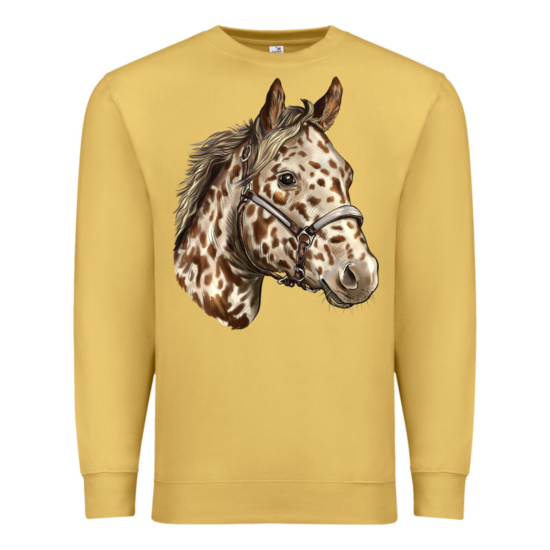 Appaloosa Horse Premium Sweatshirt by LillyAllenDesigns | Teevron