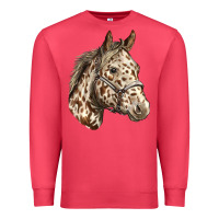 Cardinal appaloosa horse Premium Sweatshirt - LillyAllenDesigns