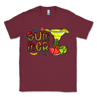 Burgundy sweet summer time Classic Tee - CowhideDigitalArt