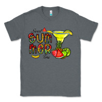Charcoal Heather sweet summer time Classic Tee - CowhideDigitalArt