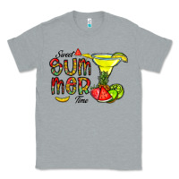 Heather Grey sweet summer time Classic Tee - CowhideDigitalArt
