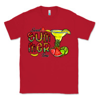 Red sweet summer time Classic Tee - CowhideDigitalArt