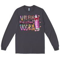 Smoke vis for valentine vodka Long Sleeve Tee - RacoonDesign