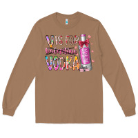 Vis For Valentine Vodka Long Sleeve Tee | Teevron
