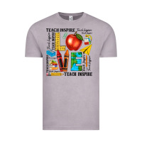 Teach Love Inspire Teacher Vintage Tee | Teevron