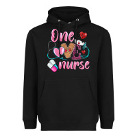 Black one loved nurse Heavyweight Hoodie - BarkalooDesign