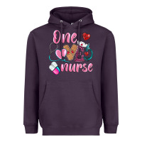 Plum one loved nurse Heavyweight Hoodie - BarkalooDesign