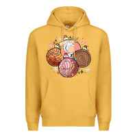 Mustard christmas pan dulce Premium Hoodie - MaliasSmallBusiness