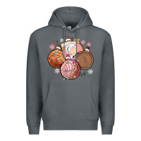 Rock christmas pan dulce Premium Hoodie - MaliasSmallBusiness