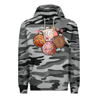 Slate Camo christmas pan dulce Premium Hoodie - MaliasSmallBusiness